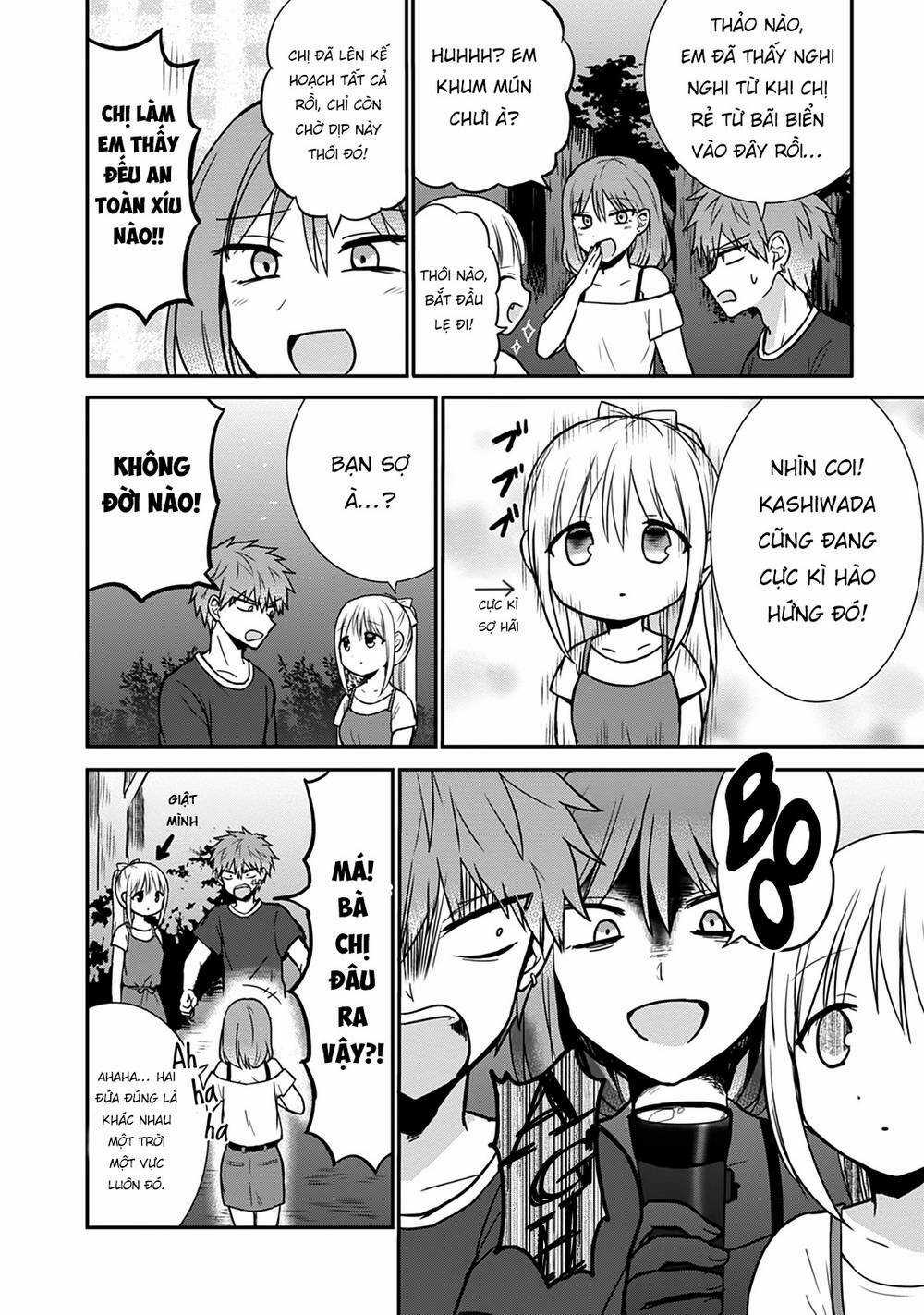 Kao Ni Denai Kashiwada-San To Kao Ni Deru Oota-Kun Chapter 35 trang 4