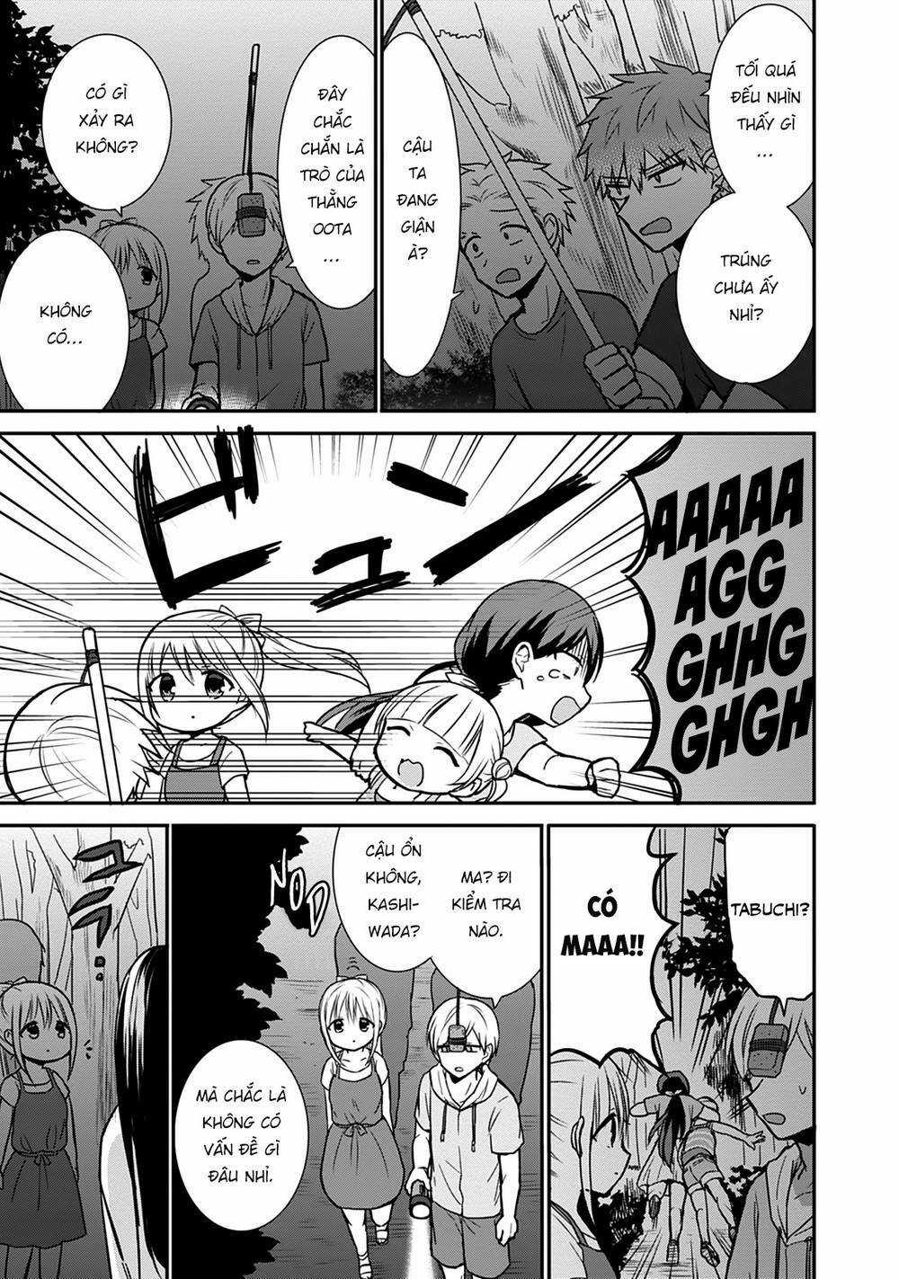 Kao Ni Denai Kashiwada-San To Kao Ni Deru Oota-Kun Chapter 35 trang 9