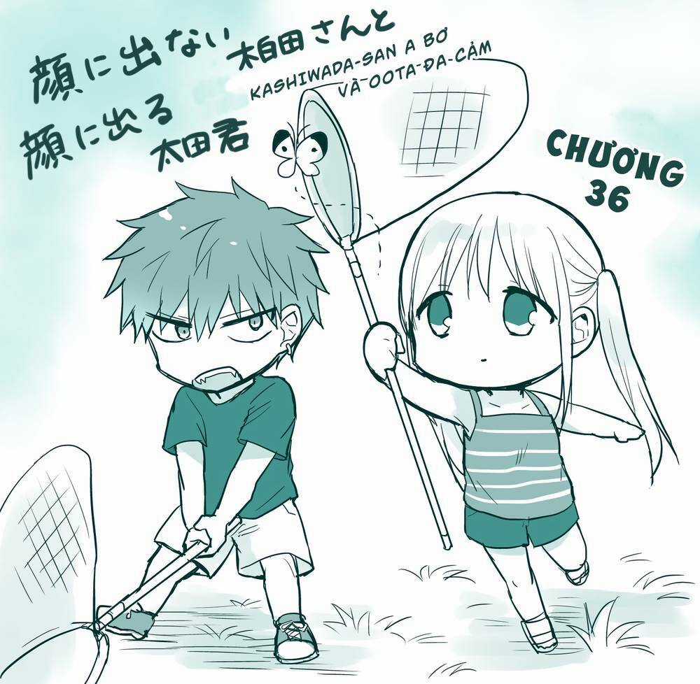 Kao Ni Denai Kashiwada-San To Kao Ni Deru Oota-Kun Chapter 36 trang 2