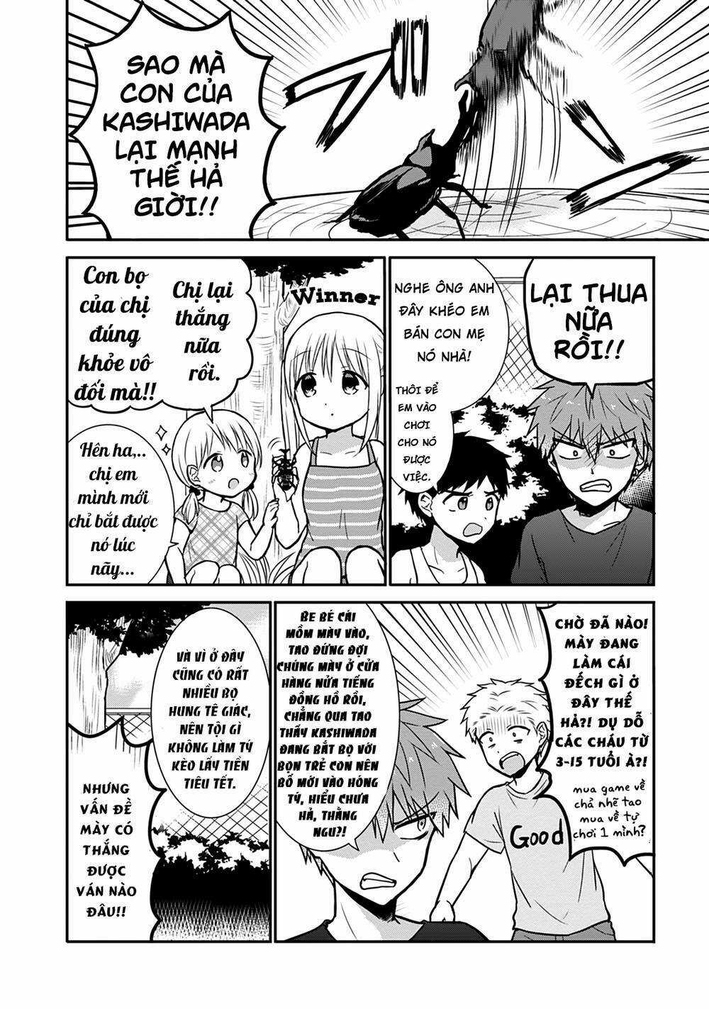 Kao Ni Denai Kashiwada-San To Kao Ni Deru Oota-Kun Chapter 36 trang 4