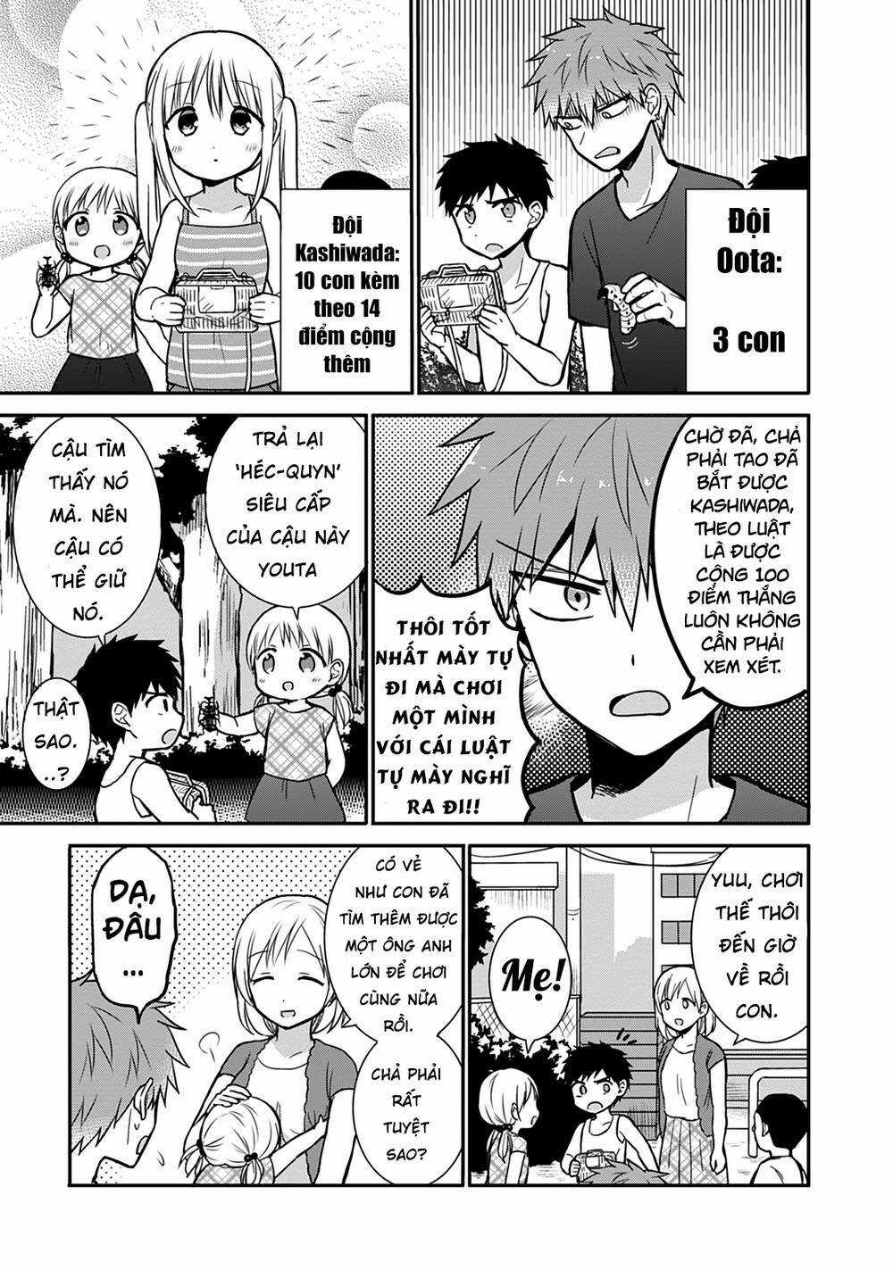 Kao Ni Denai Kashiwada-San To Kao Ni Deru Oota-Kun Chapter 36 trang 9