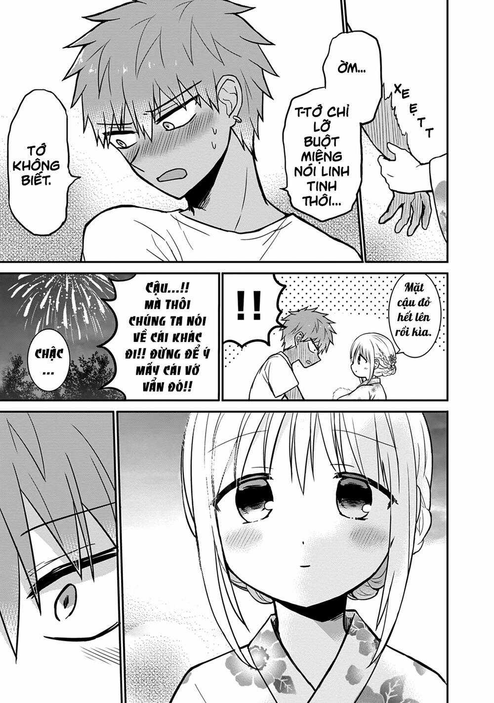 Kao Ni Denai Kashiwada-San To Kao Ni Deru Oota-Kun Chapter 37 trang 11