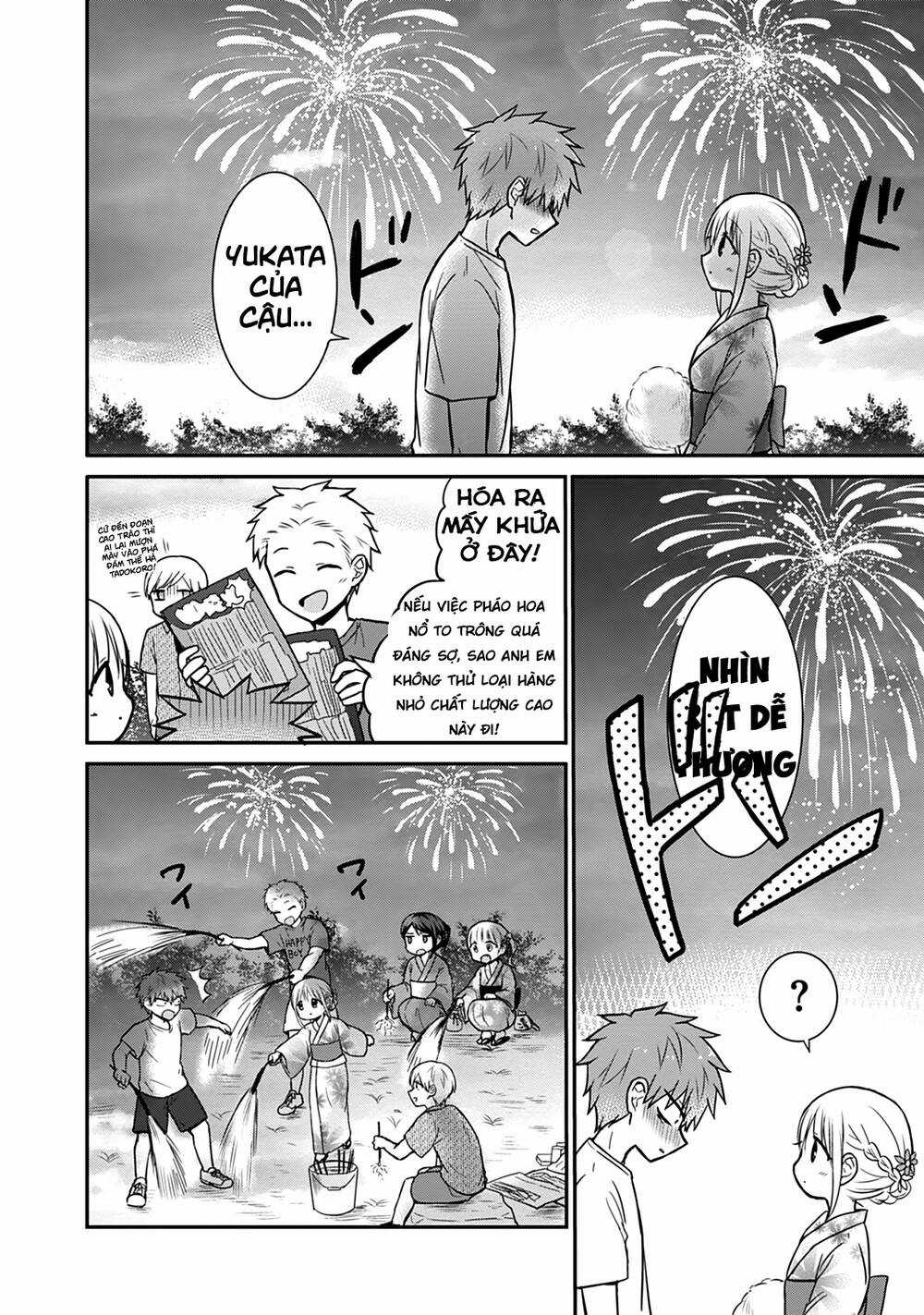 Kao Ni Denai Kashiwada-San To Kao Ni Deru Oota-Kun Chapter 37 trang 12