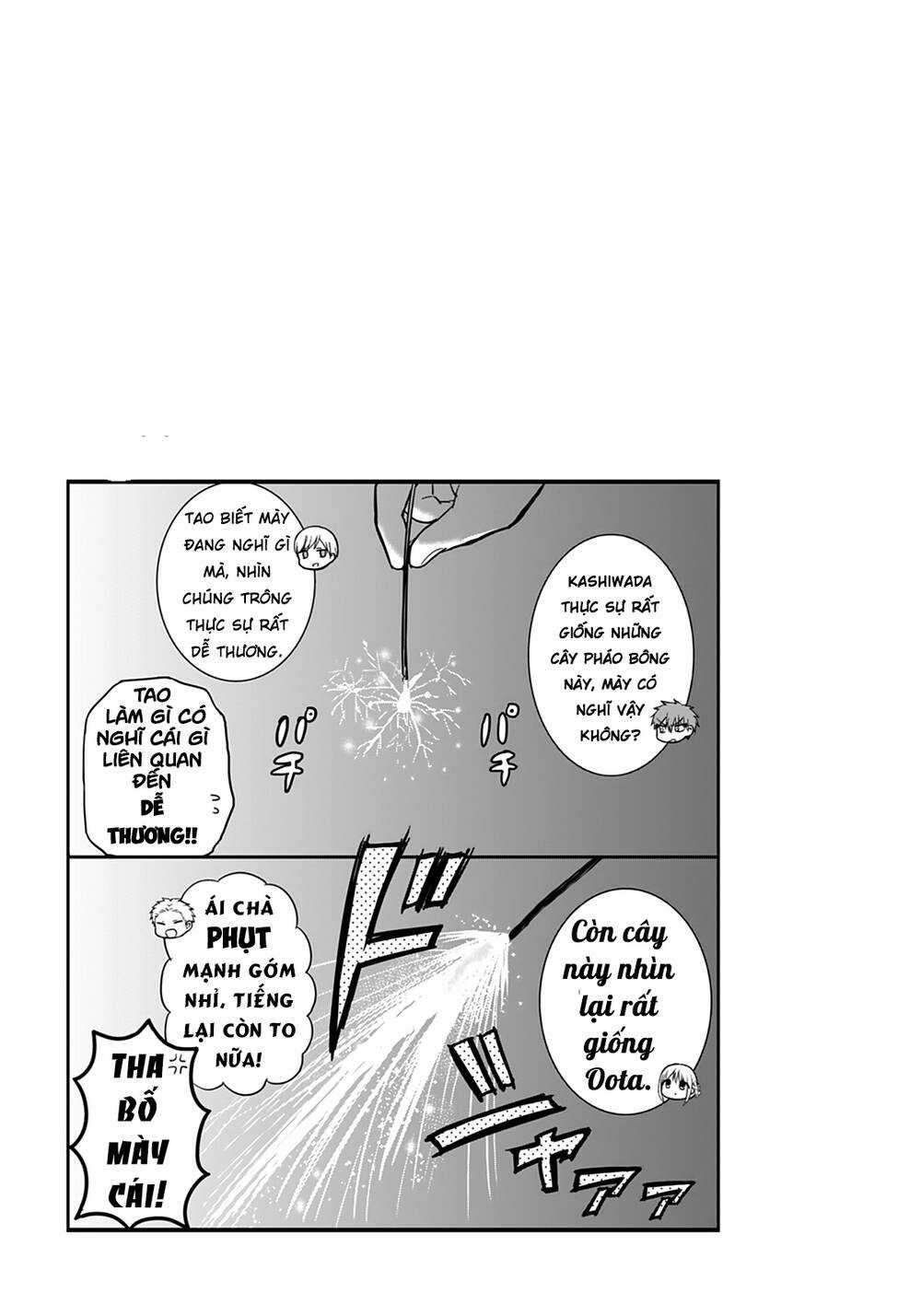 Kao Ni Denai Kashiwada-San To Kao Ni Deru Oota-Kun Chapter 37 trang 13