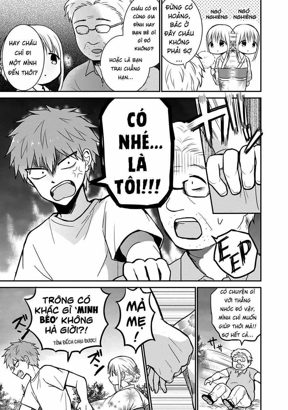 Kao Ni Denai Kashiwada-San To Kao Ni Deru Oota-Kun Chapter 37 trang 9
