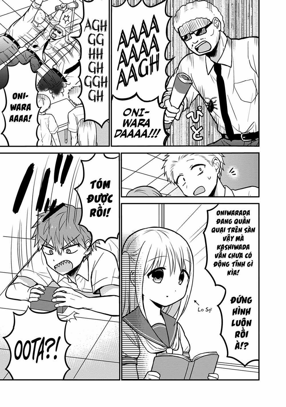 Kao Ni Denai Kashiwada-San To Kao Ni Deru Oota-Kun Chapter 38 trang 10