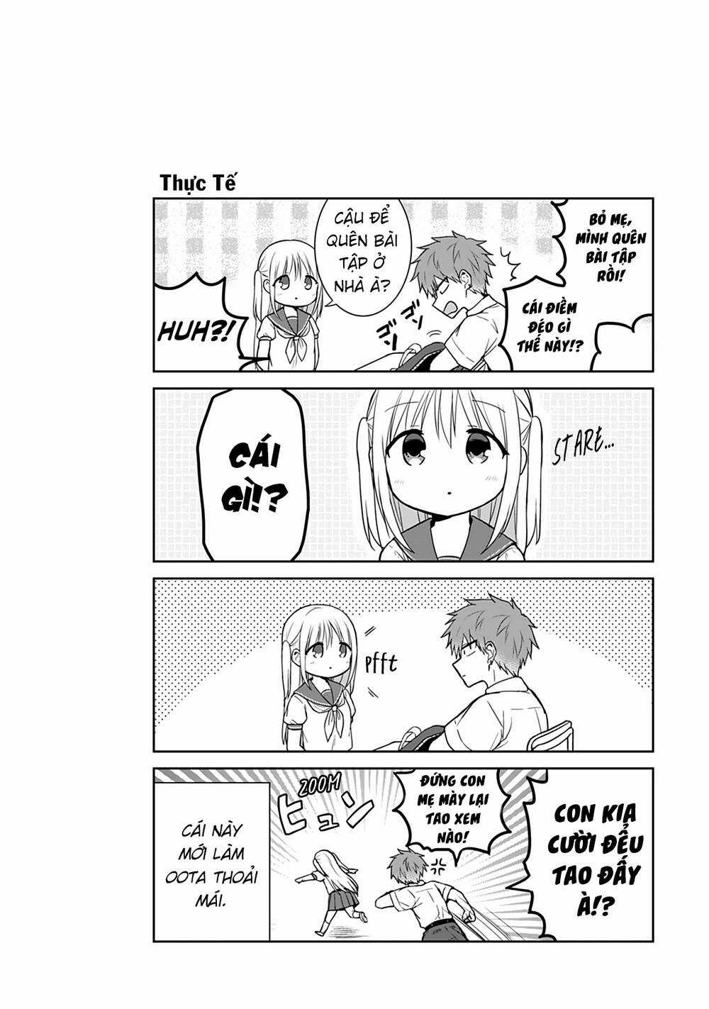 Kao Ni Denai Kashiwada-San To Kao Ni Deru Oota-Kun Chapter 38 trang 15