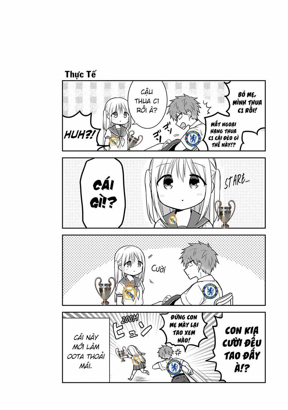 Kao Ni Denai Kashiwada-San To Kao Ni Deru Oota-Kun Chapter 38 trang 16