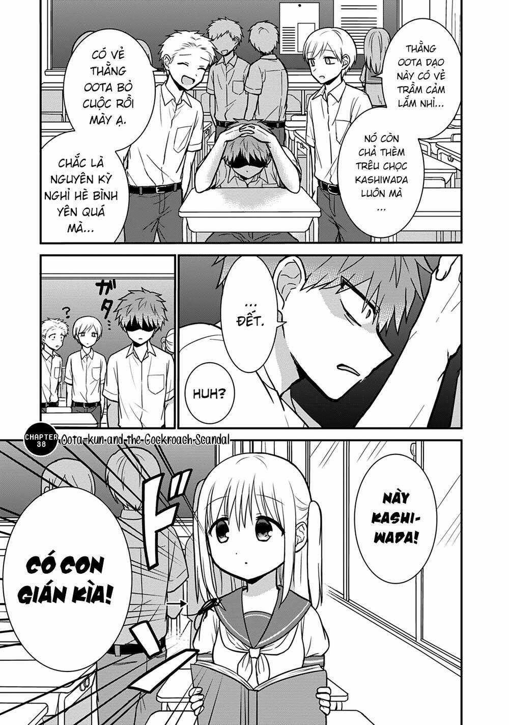 Kao Ni Denai Kashiwada-San To Kao Ni Deru Oota-Kun Chapter 38 trang 6