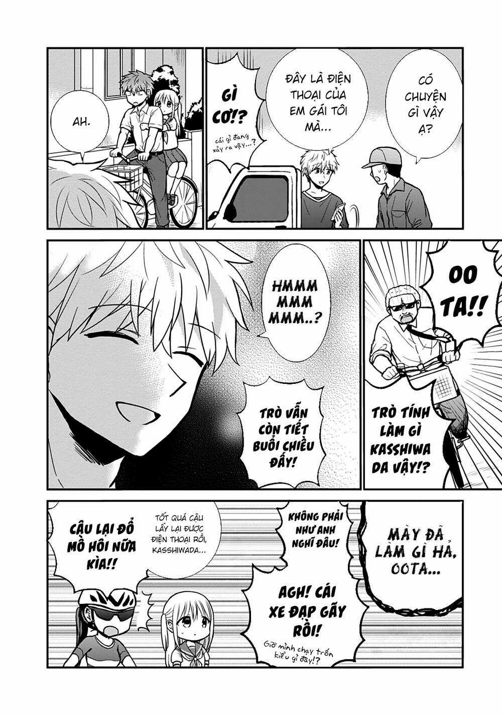 Kao Ni Denai Kashiwada-San To Kao Ni Deru Oota-Kun Chapter 39 trang 12