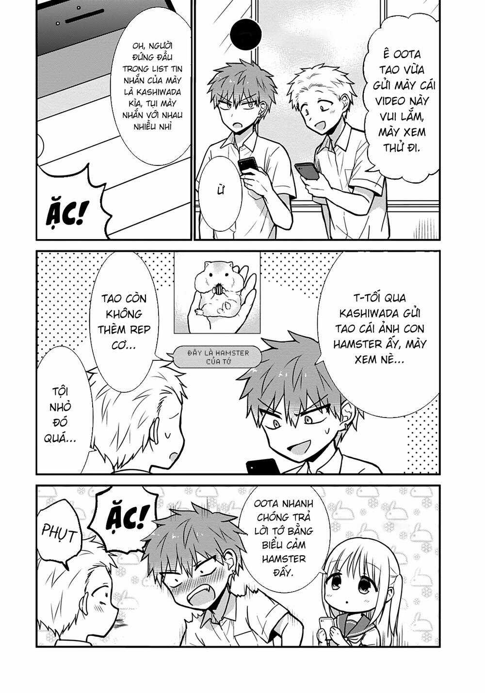 Kao Ni Denai Kashiwada-San To Kao Ni Deru Oota-Kun Chapter 39 trang 3