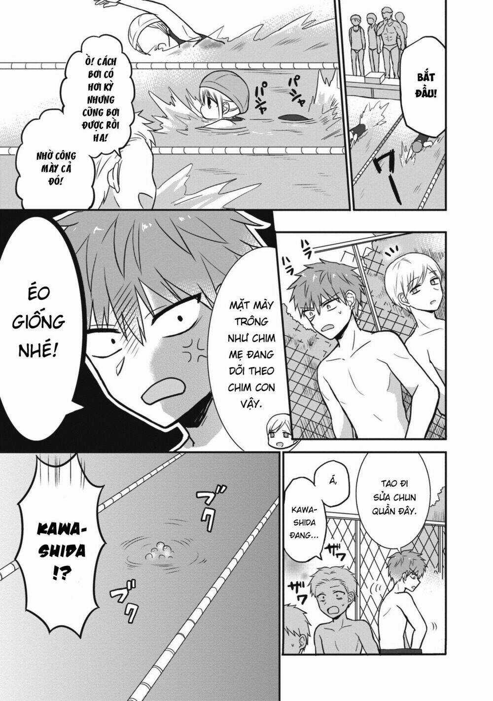 Kao Ni Denai Kashiwada-San To Kao Ni Deru Oota-Kun Chapter 4 trang 6