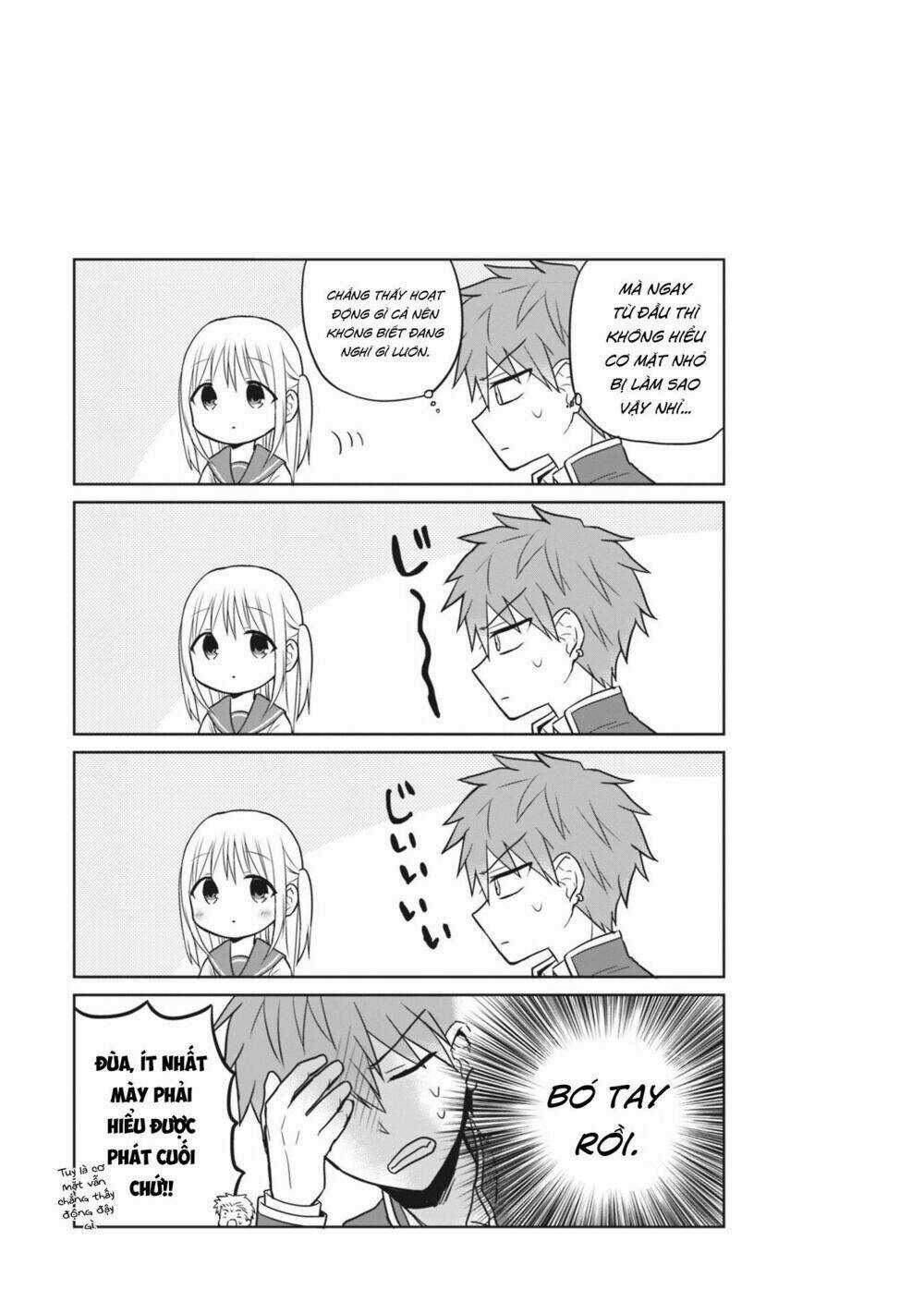 Kao Ni Denai Kashiwada-San To Kao Ni Deru Oota-Kun Chapter 4 trang 8