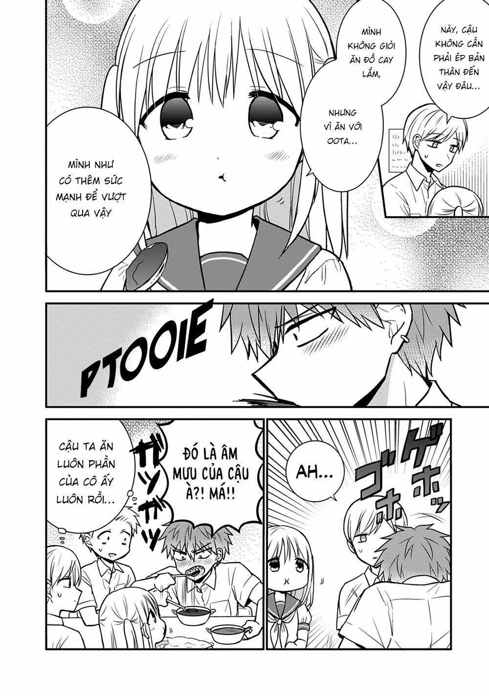 Kao Ni Denai Kashiwada-San To Kao Ni Deru Oota-Kun Chapter 40 trang 10