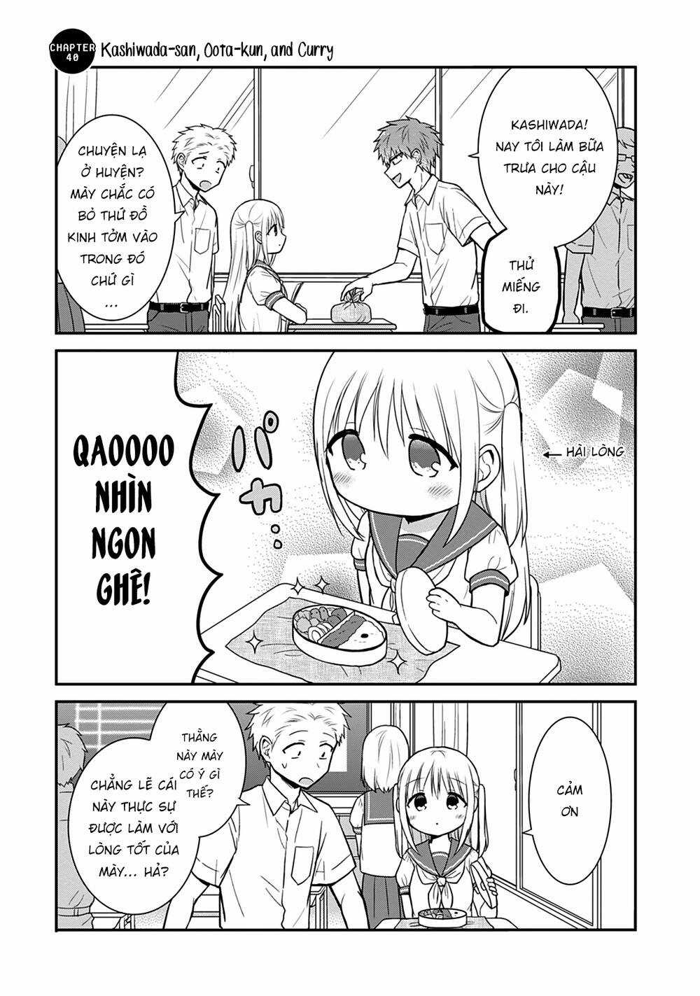 Kao Ni Denai Kashiwada-San To Kao Ni Deru Oota-Kun Chapter 40 trang 3