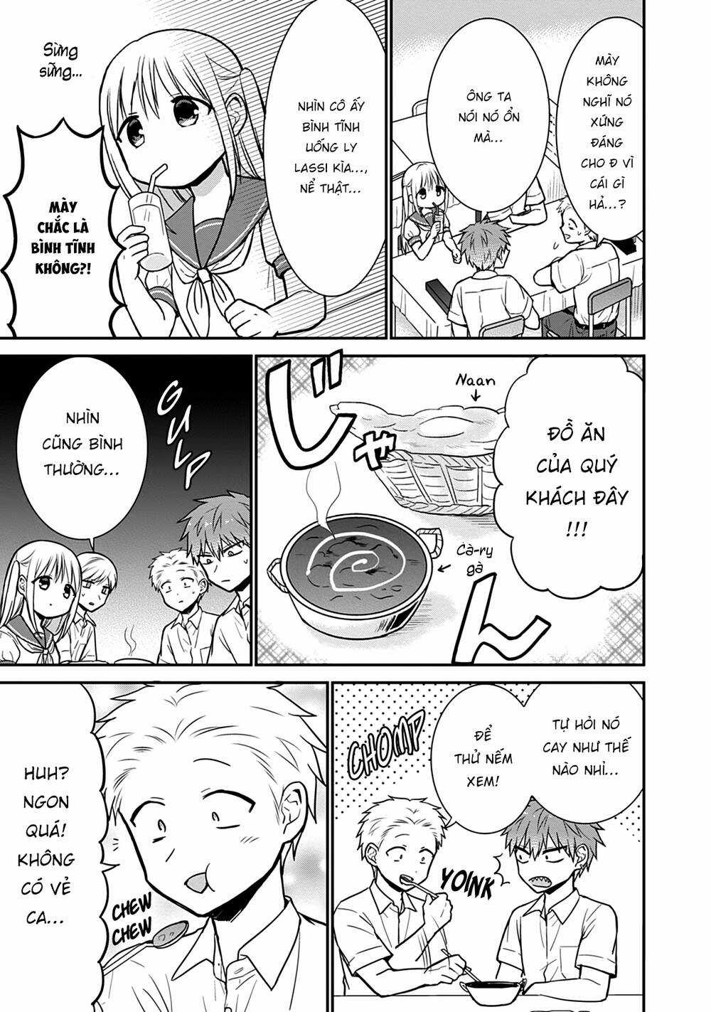 Kao Ni Denai Kashiwada-San To Kao Ni Deru Oota-Kun Chapter 40 trang 7