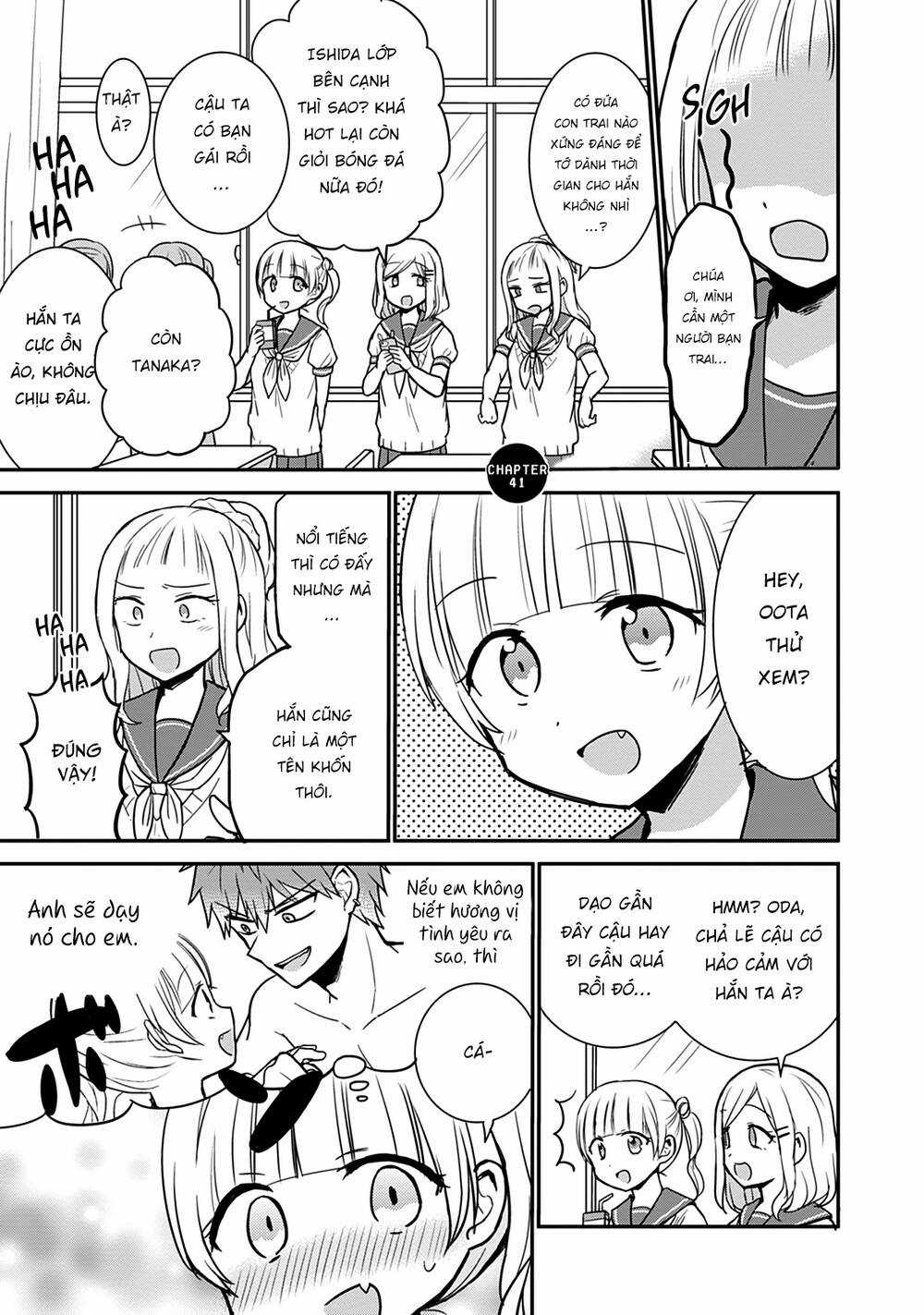 Kao Ni Denai Kashiwada-San To Kao Ni Deru Oota-Kun Chapter 41 trang 4