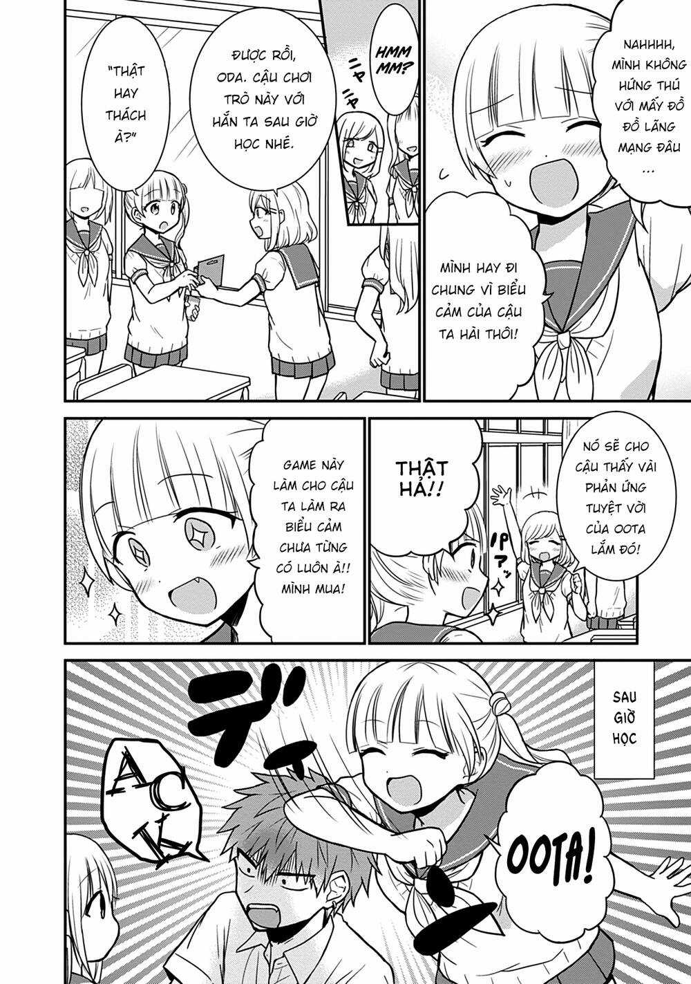 Kao Ni Denai Kashiwada-San To Kao Ni Deru Oota-Kun Chapter 41 trang 5