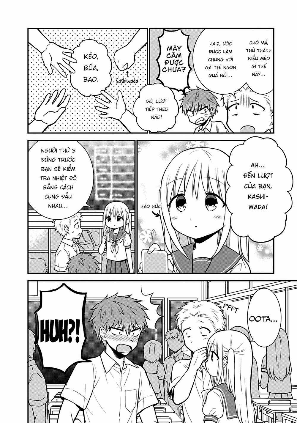 Kao Ni Denai Kashiwada-San To Kao Ni Deru Oota-Kun Chapter 41 trang 9