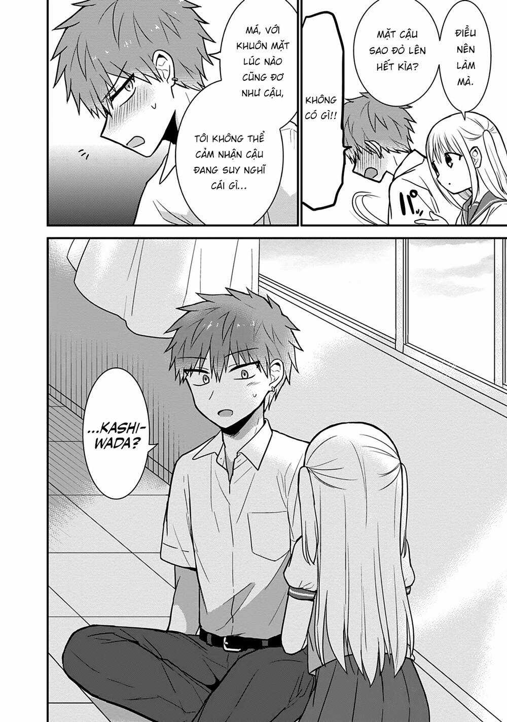 Kao Ni Denai Kashiwada-San To Kao Ni Deru Oota-Kun Chapter 42 trang 11