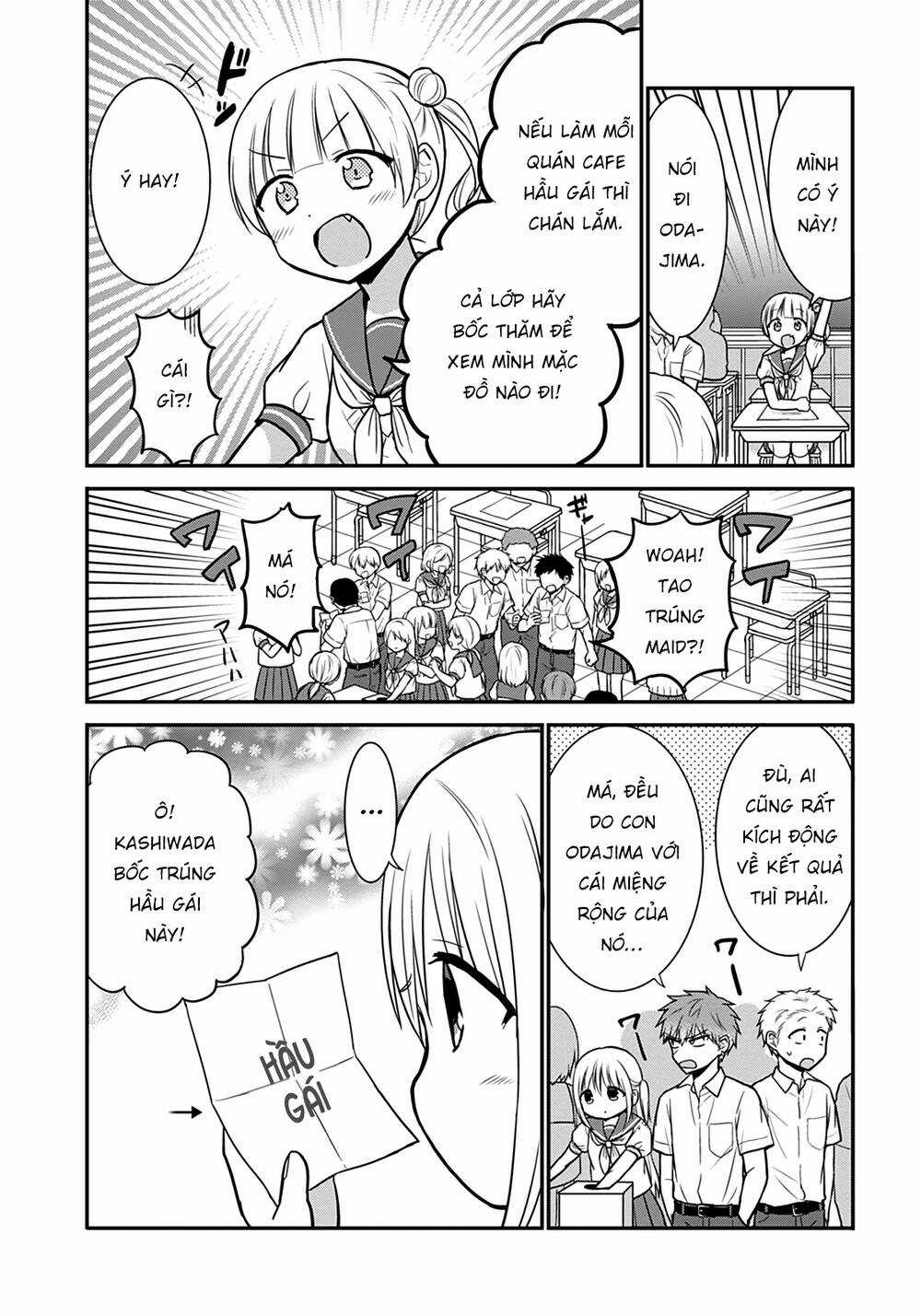 Kao Ni Denai Kashiwada-San To Kao Ni Deru Oota-Kun Chapter 42 trang 5