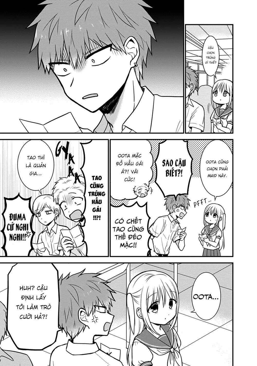 Kao Ni Denai Kashiwada-San To Kao Ni Deru Oota-Kun Chapter 42 trang 6