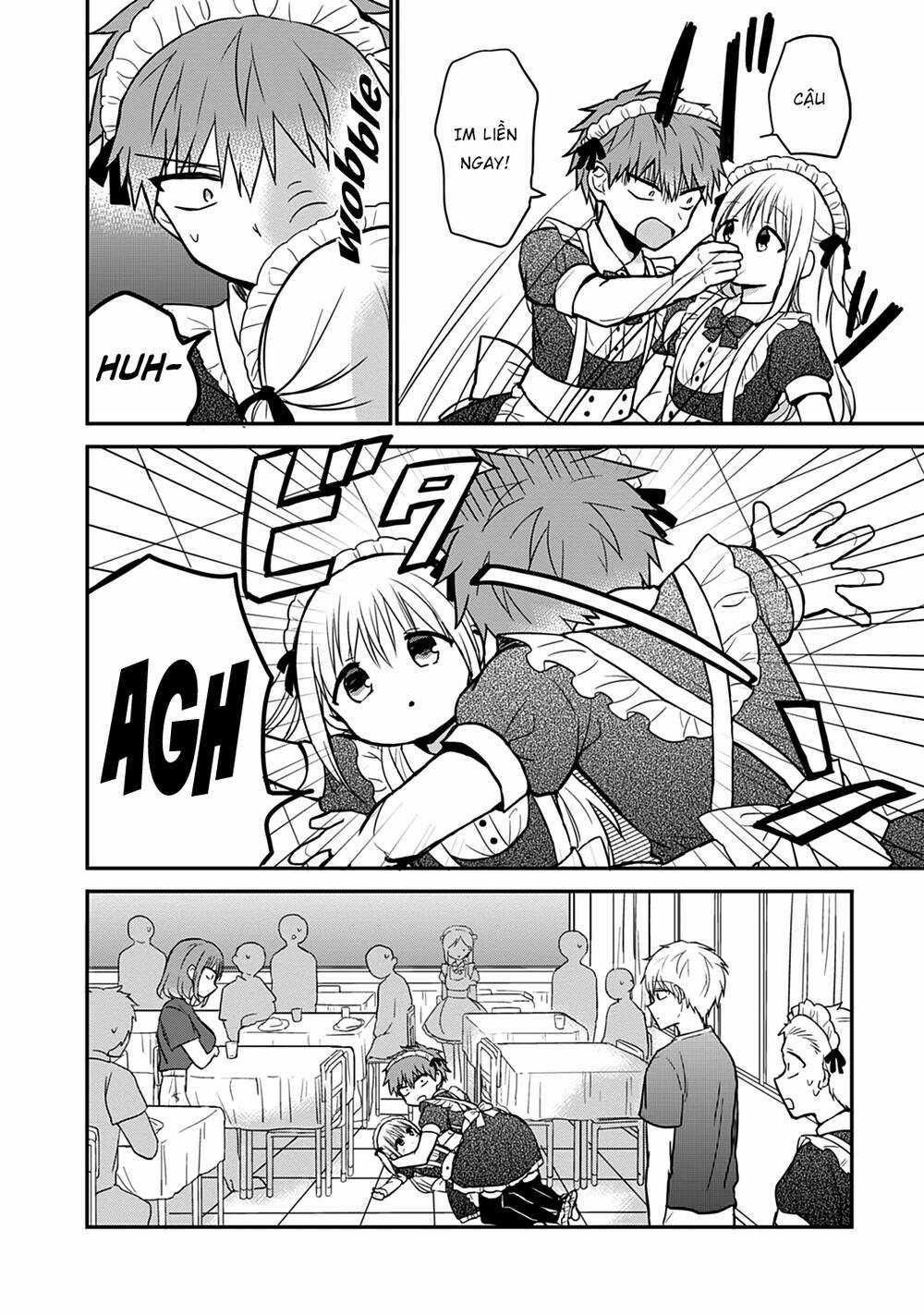 Kao Ni Denai Kashiwada-San To Kao Ni Deru Oota-Kun Chapter 43 trang 13