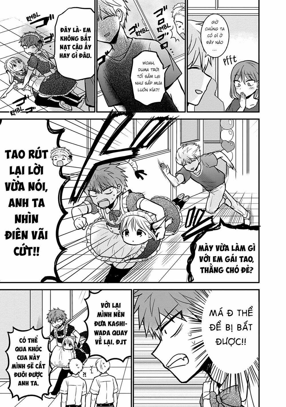 Kao Ni Denai Kashiwada-San To Kao Ni Deru Oota-Kun Chapter 43 trang 14