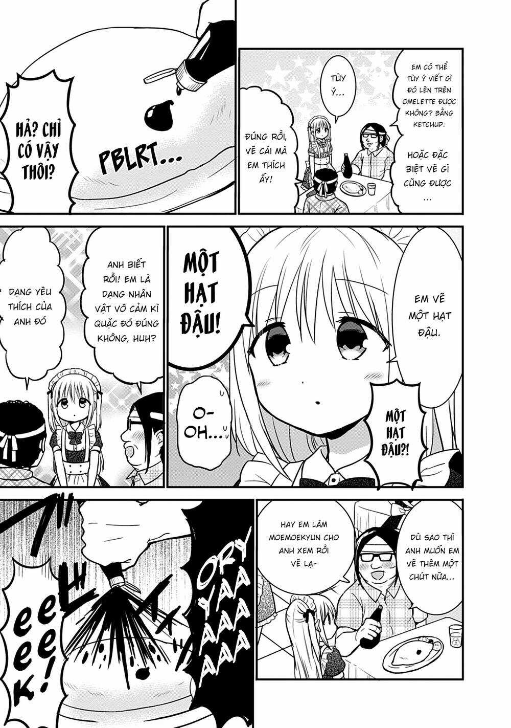 Kao Ni Denai Kashiwada-San To Kao Ni Deru Oota-Kun Chapter 43 trang 8
