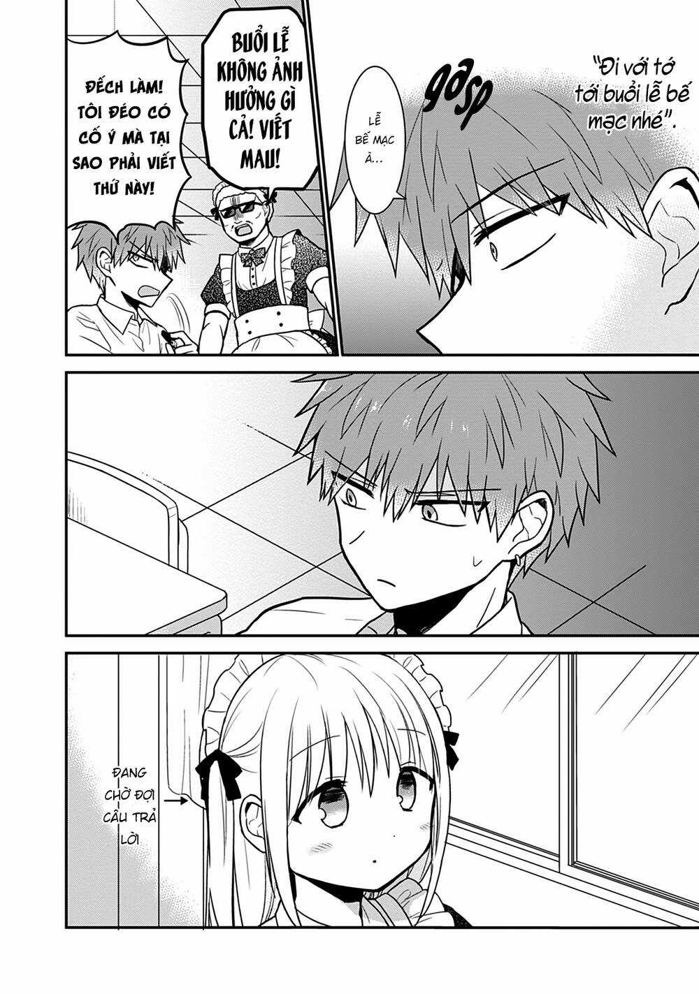 Kao Ni Denai Kashiwada-San To Kao Ni Deru Oota-Kun Chapter 44 trang 12