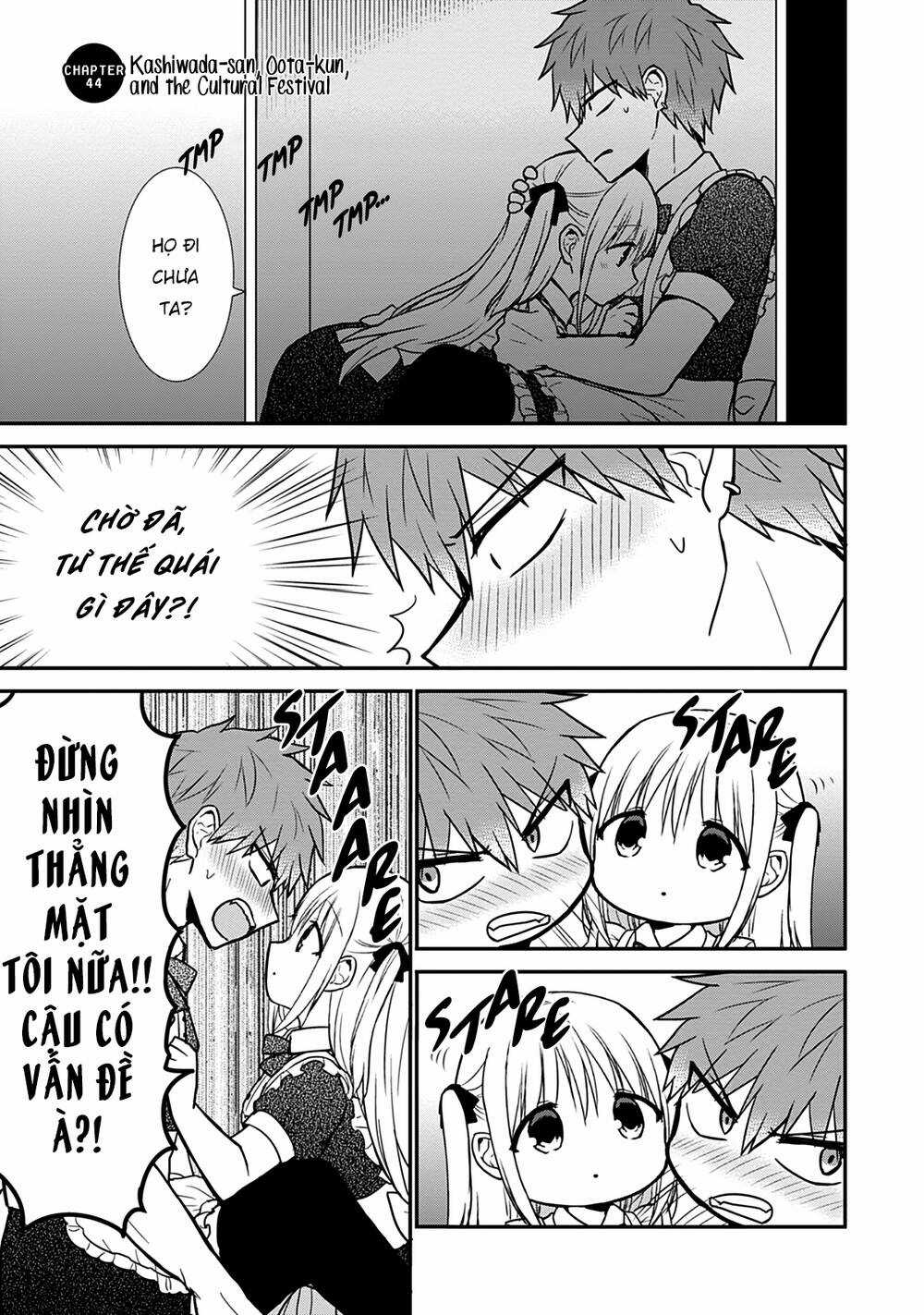 Kao Ni Denai Kashiwada-San To Kao Ni Deru Oota-Kun Chapter 44 trang 3