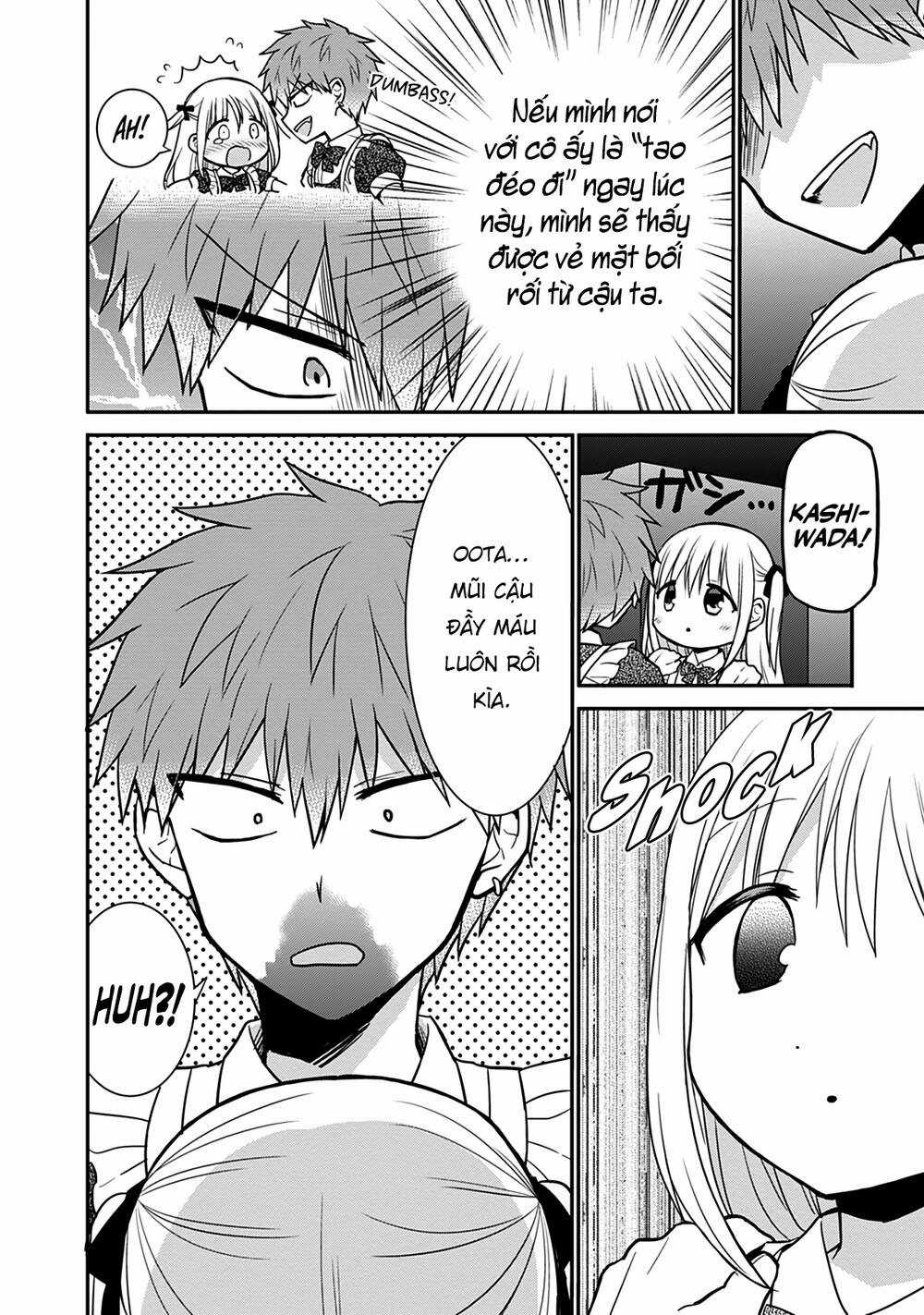 Kao Ni Denai Kashiwada-San To Kao Ni Deru Oota-Kun Chapter 44 trang 8