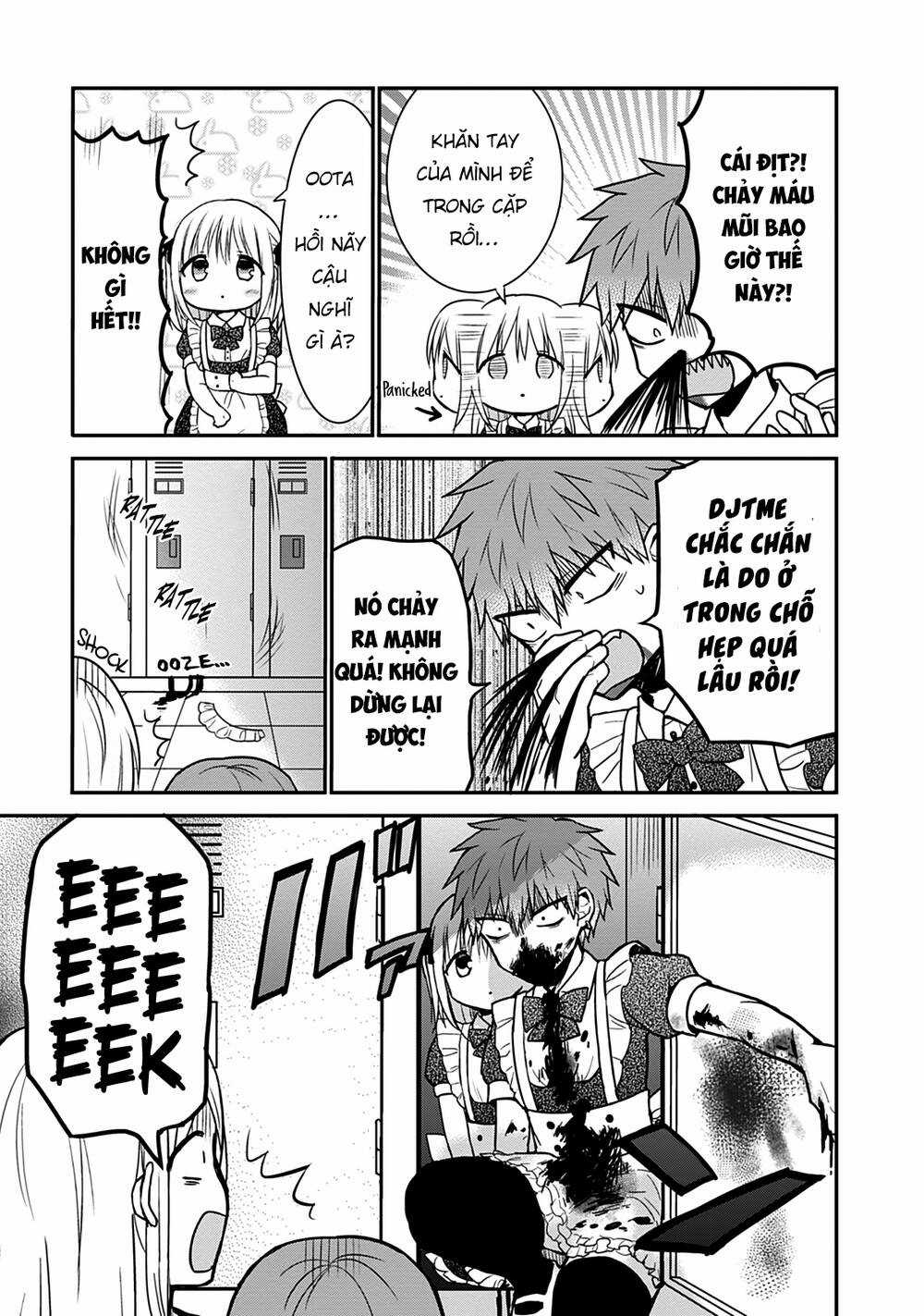 Kao Ni Denai Kashiwada-San To Kao Ni Deru Oota-Kun Chapter 44 trang 9