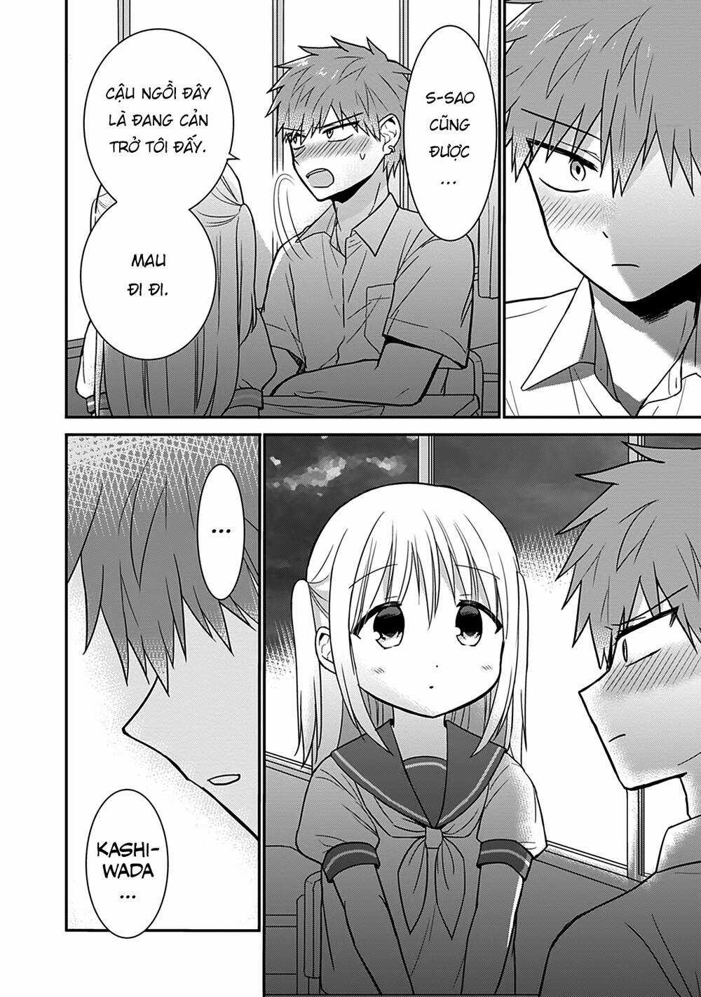 Kao Ni Denai Kashiwada-San To Kao Ni Deru Oota-Kun Chapter 45 trang 10