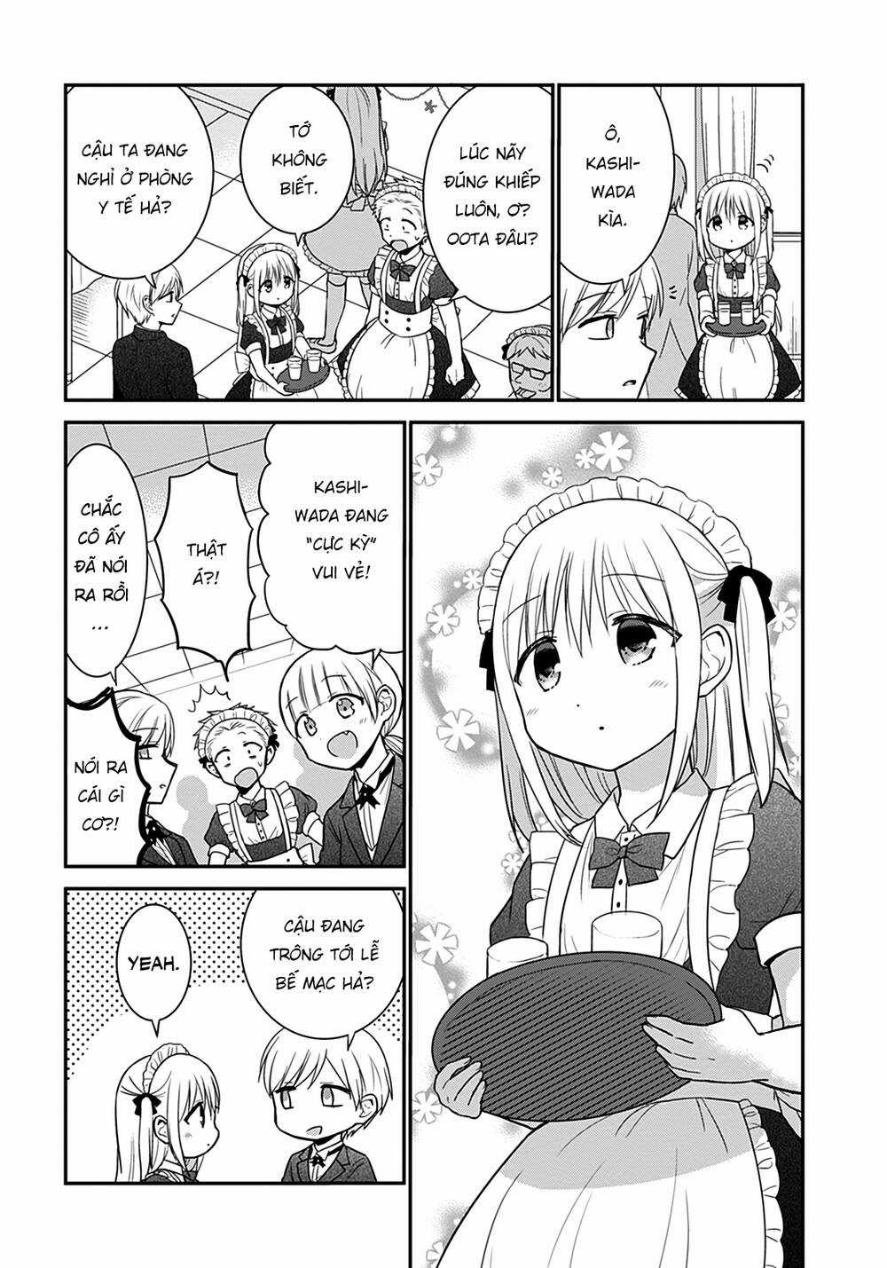 Kao Ni Denai Kashiwada-San To Kao Ni Deru Oota-Kun Chapter 45 trang 5