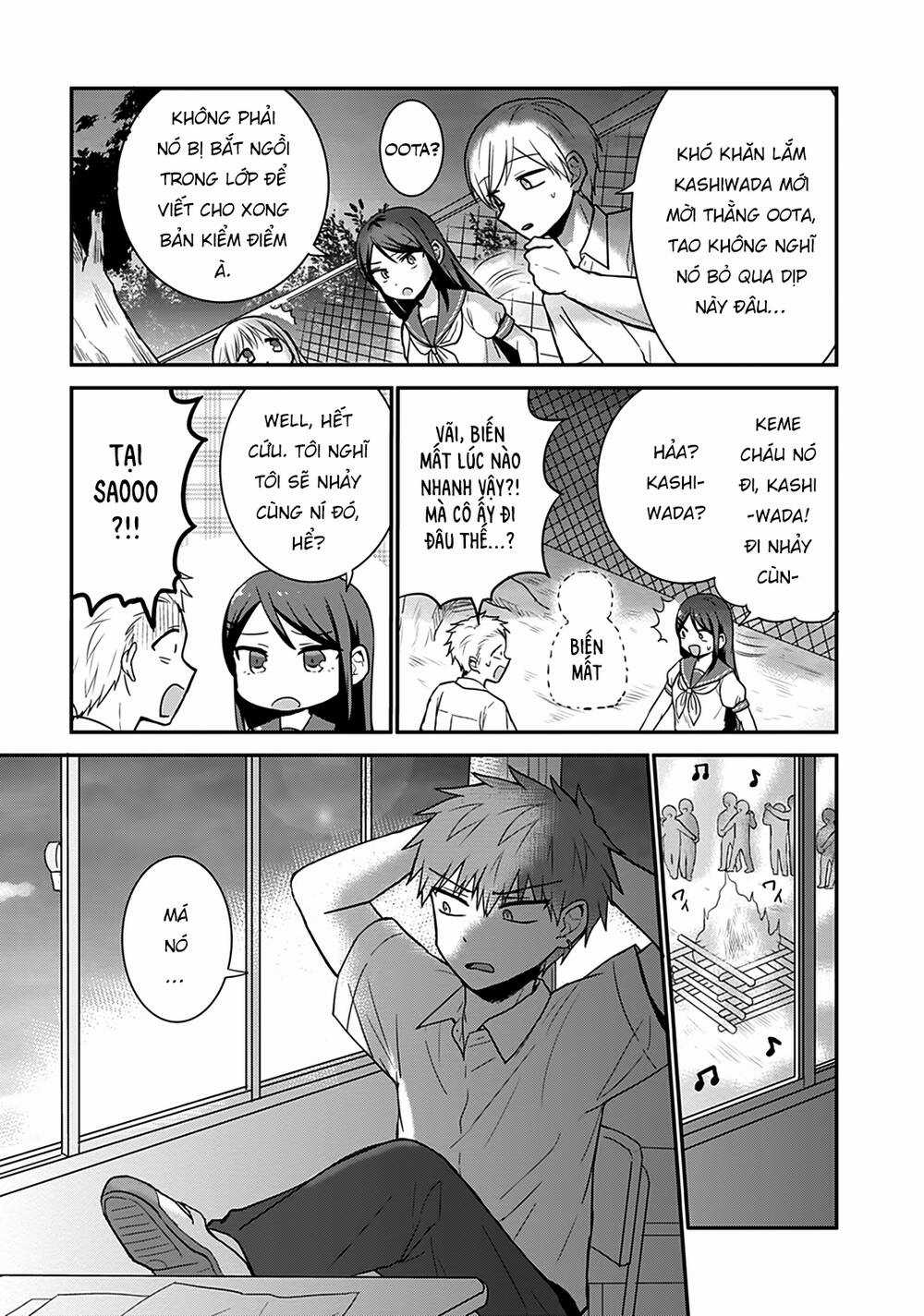 Kao Ni Denai Kashiwada-San To Kao Ni Deru Oota-Kun Chapter 45 trang 7