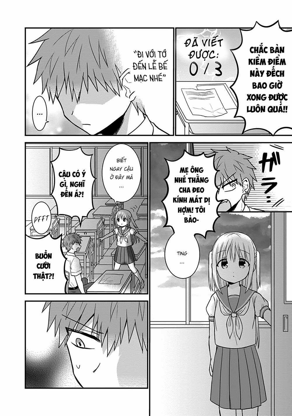 Kao Ni Denai Kashiwada-San To Kao Ni Deru Oota-Kun Chapter 45 trang 8