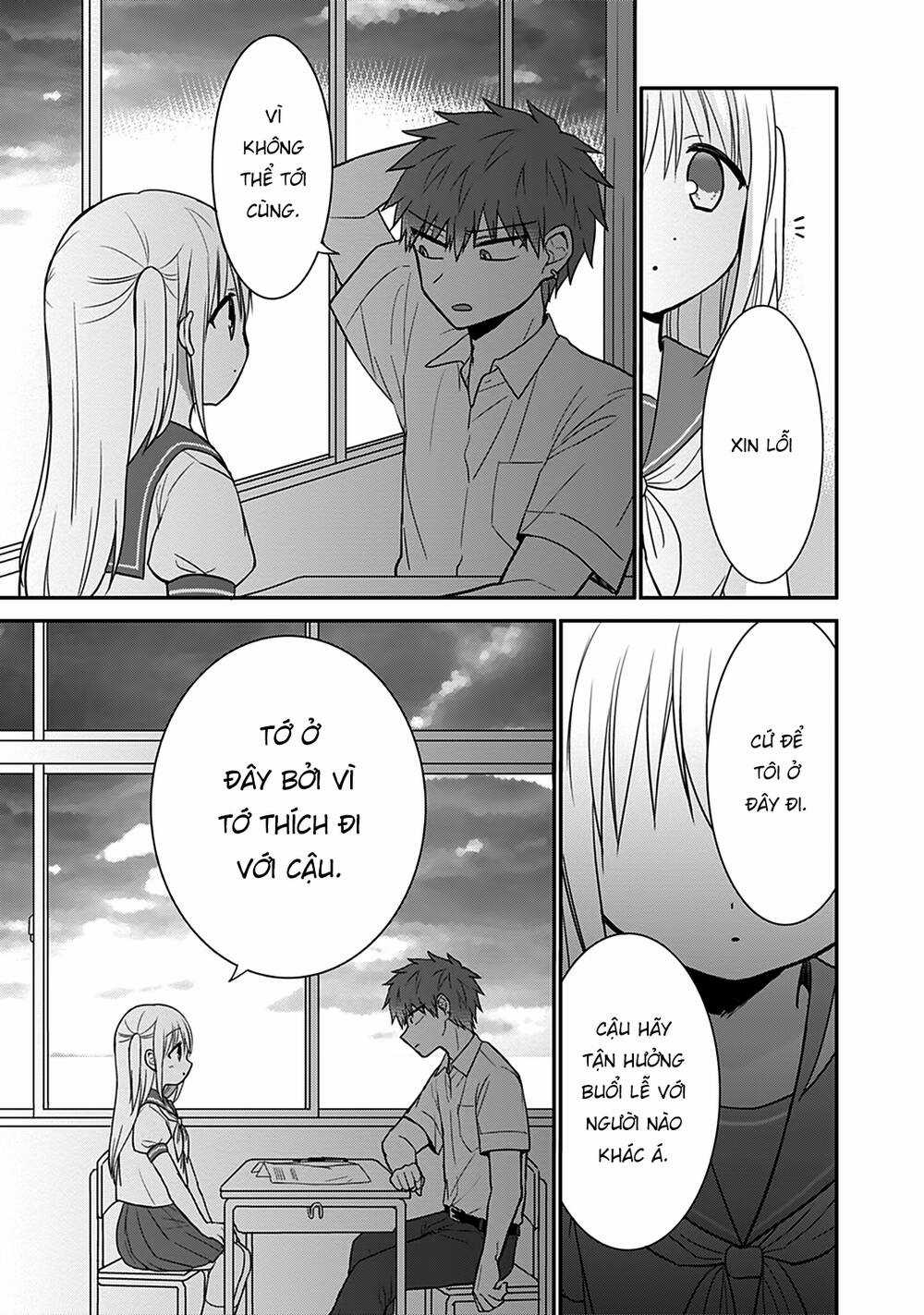 Kao Ni Denai Kashiwada-San To Kao Ni Deru Oota-Kun Chapter 45 trang 9