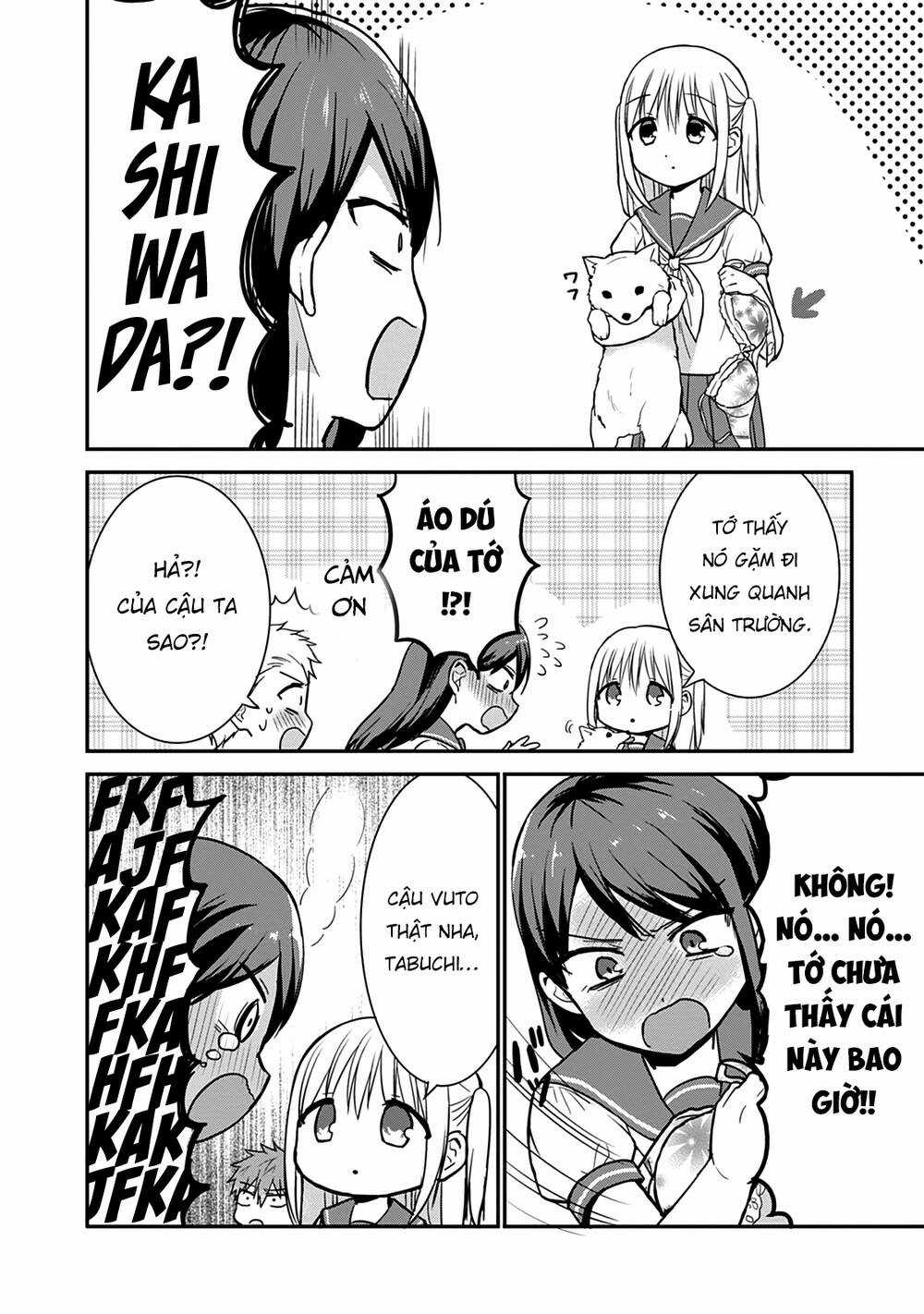 Kao Ni Denai Kashiwada-San To Kao Ni Deru Oota-Kun Chapter 46 trang 10