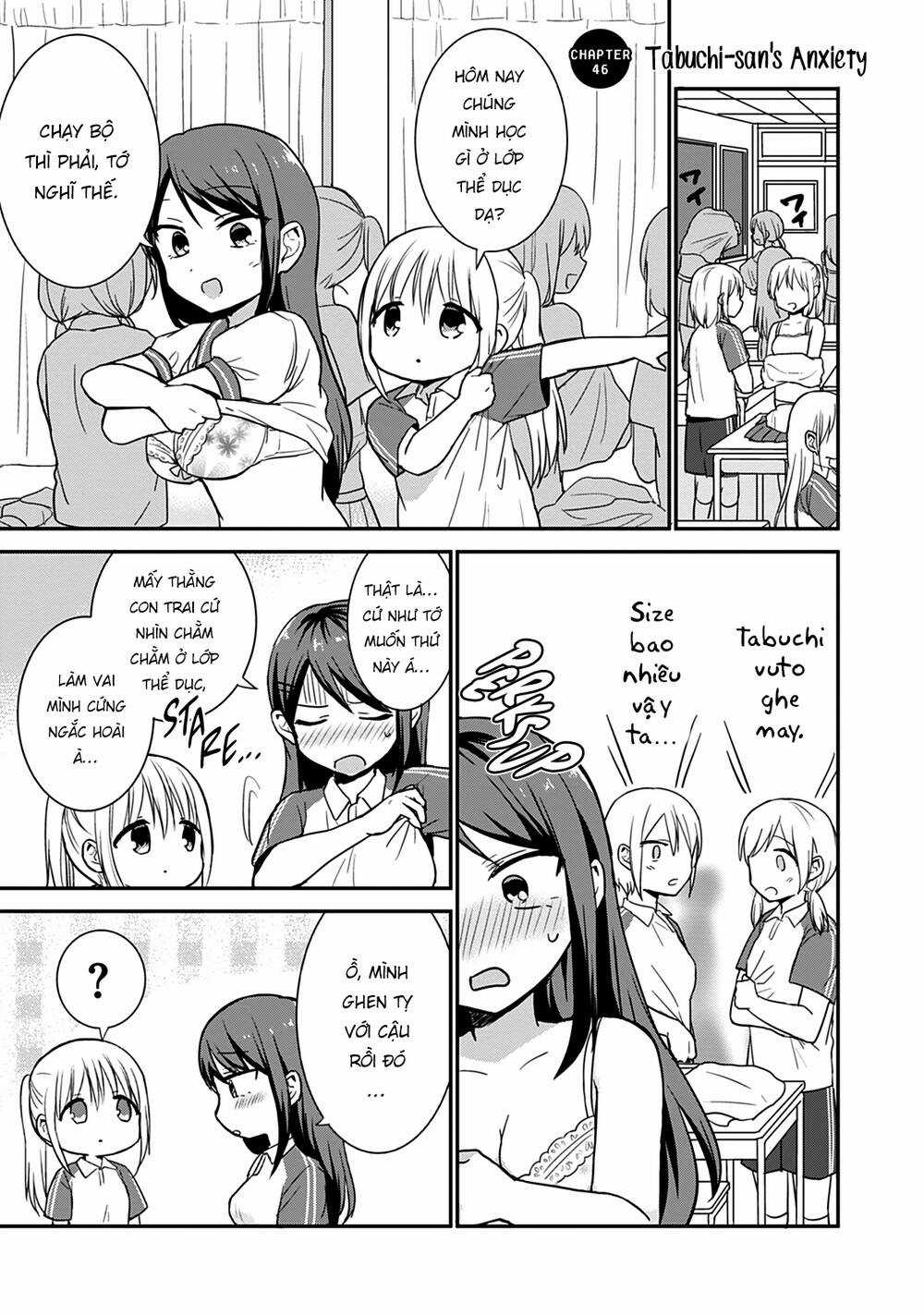 Kao Ni Denai Kashiwada-San To Kao Ni Deru Oota-Kun Chapter 46 trang 3