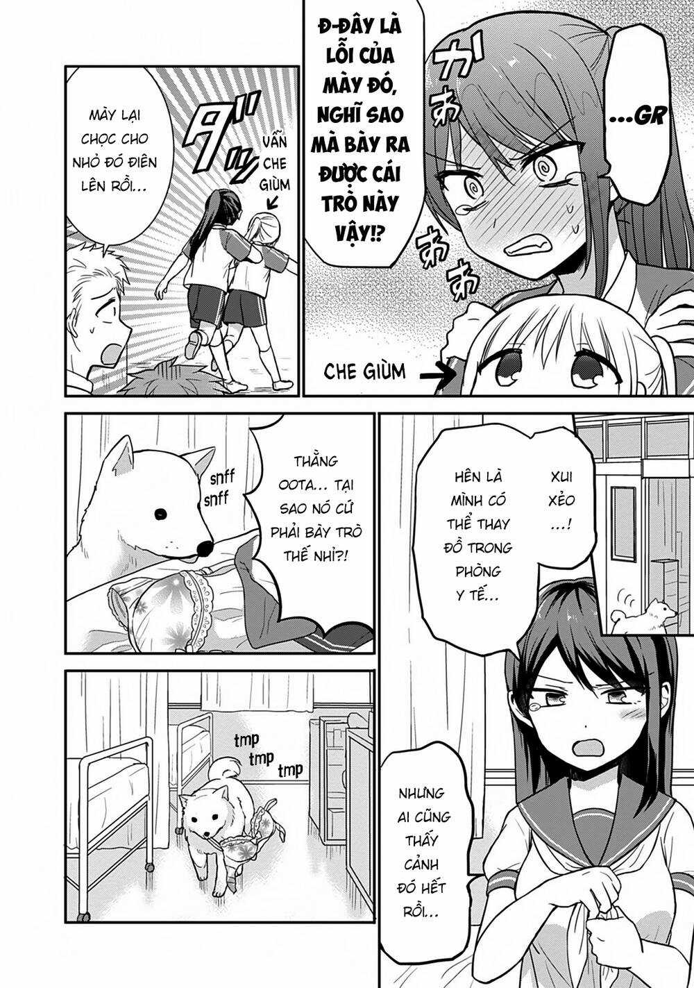 Kao Ni Denai Kashiwada-San To Kao Ni Deru Oota-Kun Chapter 46 trang 6