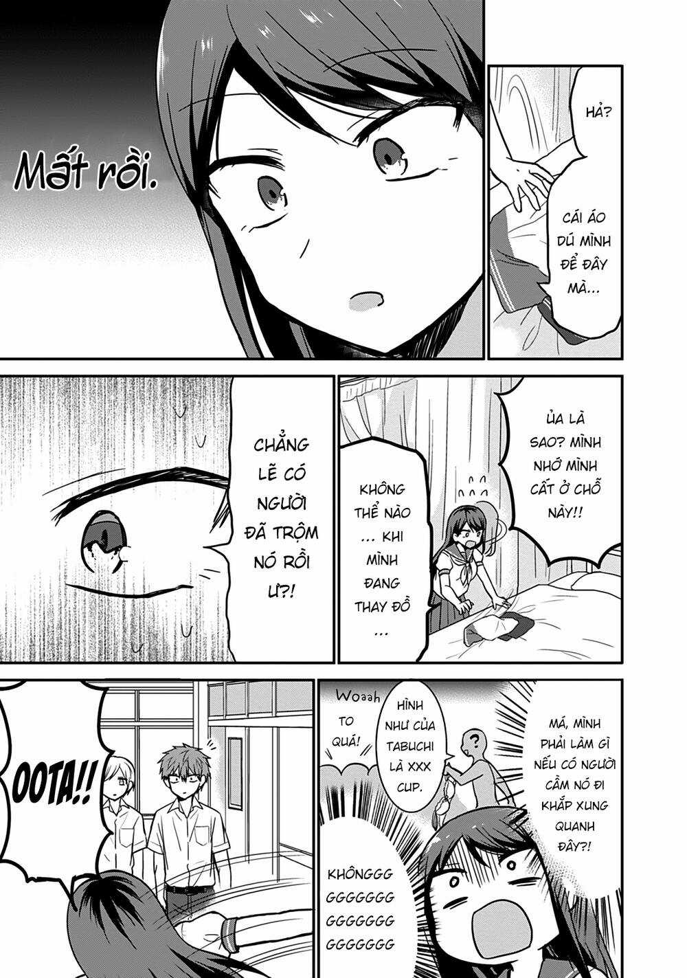 Kao Ni Denai Kashiwada-San To Kao Ni Deru Oota-Kun Chapter 46 trang 7