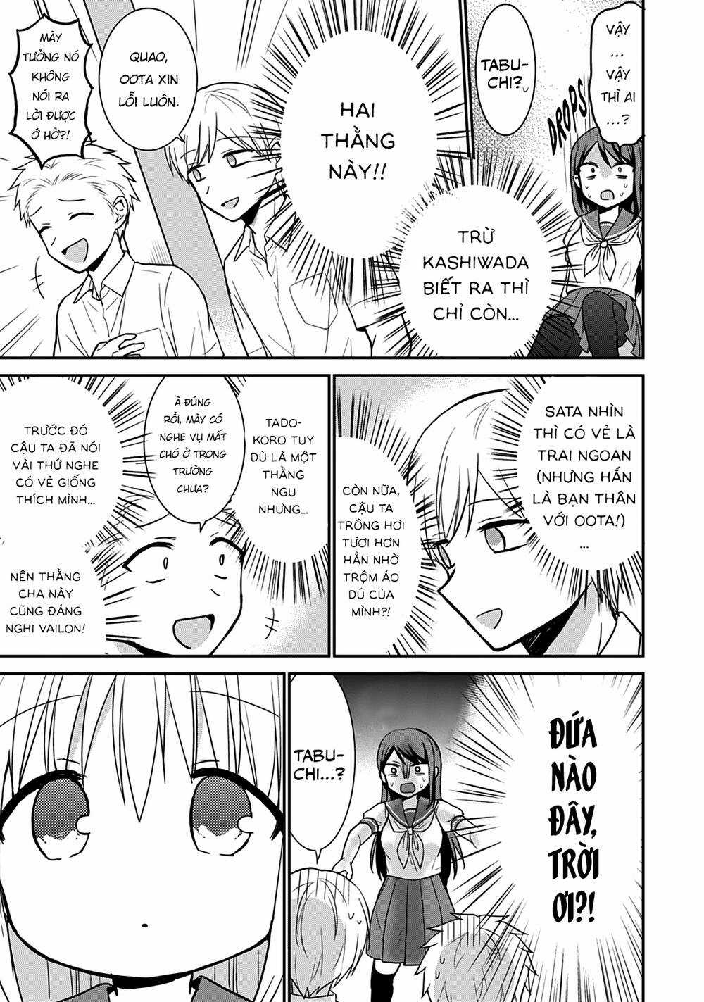 Kao Ni Denai Kashiwada-San To Kao Ni Deru Oota-Kun Chapter 46 trang 9