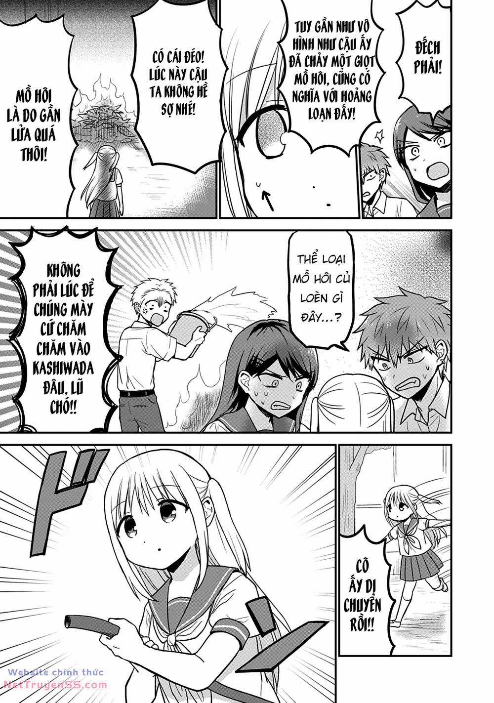 Kao Ni Denai Kashiwada-San To Kao Ni Deru Oota-Kun Chapter 47 trang 8