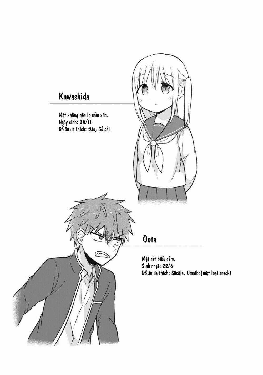 Kao Ni Denai Kashiwada-San To Kao Ni Deru Oota-Kun Chapter 5 trang 10