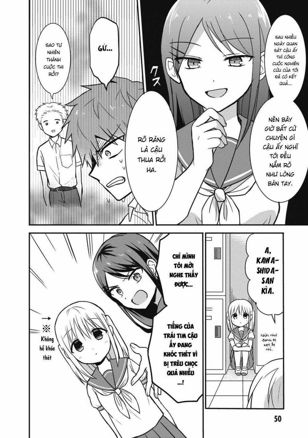 Kao Ni Denai Kashiwada-San To Kao Ni Deru Oota-Kun Chapter 5 trang 7