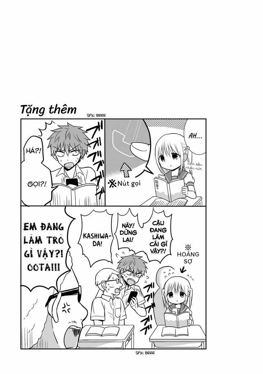 Kao Ni Denai Kashiwada-San To Kao Ni Deru Oota-Kun Chapter 7 trang 8