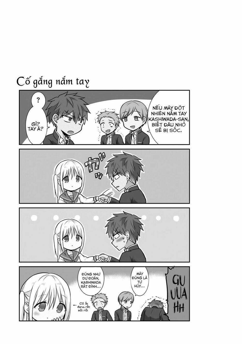 Kao Ni Denai Kashiwada-San To Kao Ni Deru Oota-Kun Chapter 9 trang 10