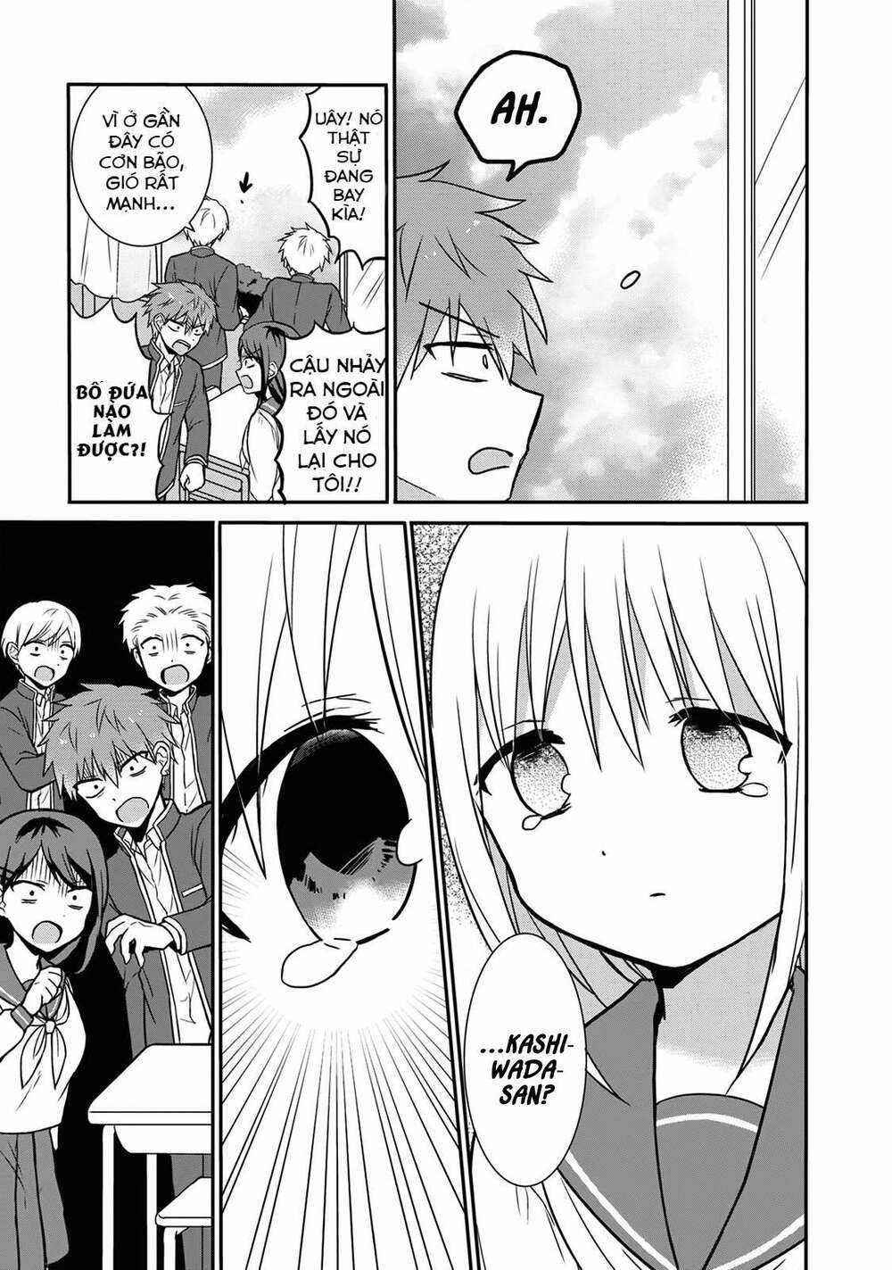 Kao Ni Denai Kashiwada-San To Kao Ni Deru Oota-Kun Chapter 9 trang 2