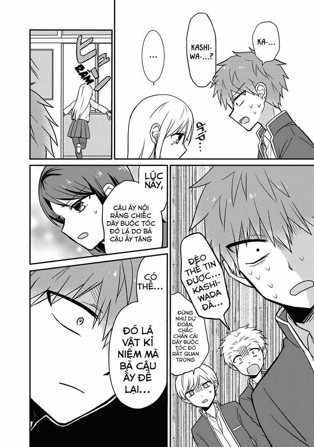 Kao Ni Denai Kashiwada-San To Kao Ni Deru Oota-Kun Chapter 9 trang 3